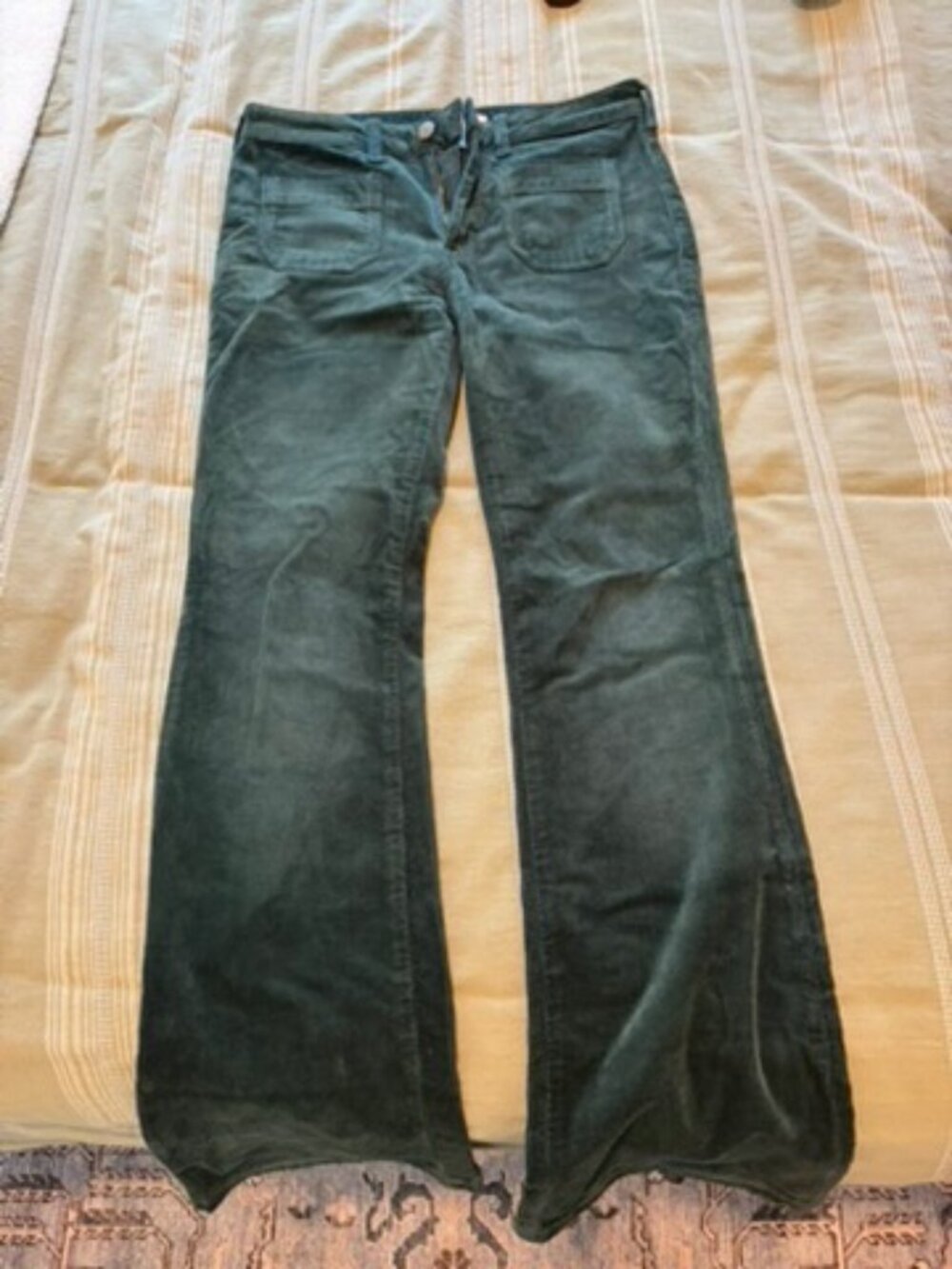 Forest Green Corduroy Pants